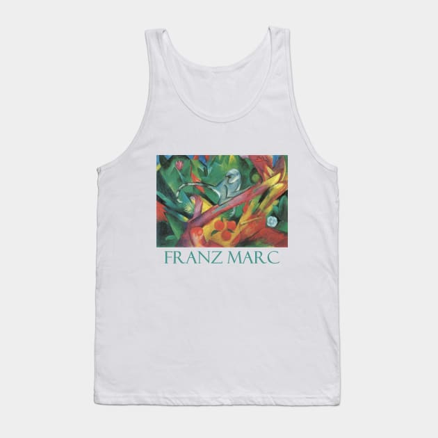 The Little Monkey by Franz Marc Tank Top by Naves